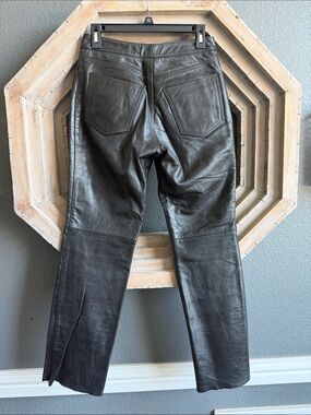 Vintage 100% leather pants